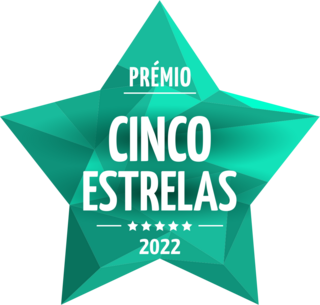 [Translate to Portuguese:] Logo Prémio Cinco Estrelas 2022