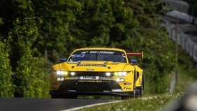 SP9 PRO-AM osztálynyertes HRT Ford Mustang GT3