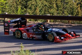 ADVAN equipped vehicle that won the overall championship at the 2023 Pikes Peak International Hill Climb