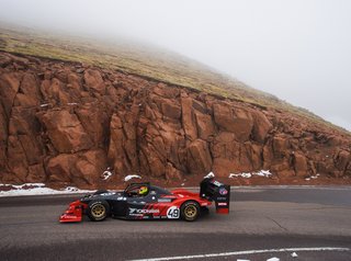 Robin Shute, a 2022 Pikes Peak összesített bajnoka. fotó: Larry Chen