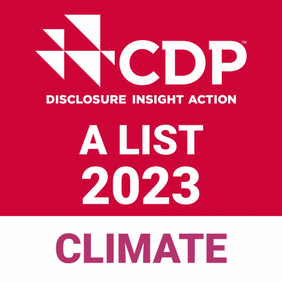 Logo mark indicating selection to the CDP A List