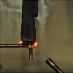 One minute after ignition stop/ Start blowing air