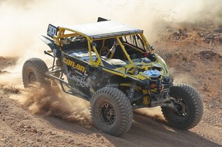Kyle Chaney’s buggy running on GEOLANDAR SD tyres