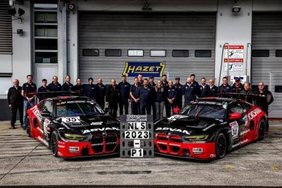 Die beiden BMW von Walkenhorst Motorsport in den ADVAN-Farben