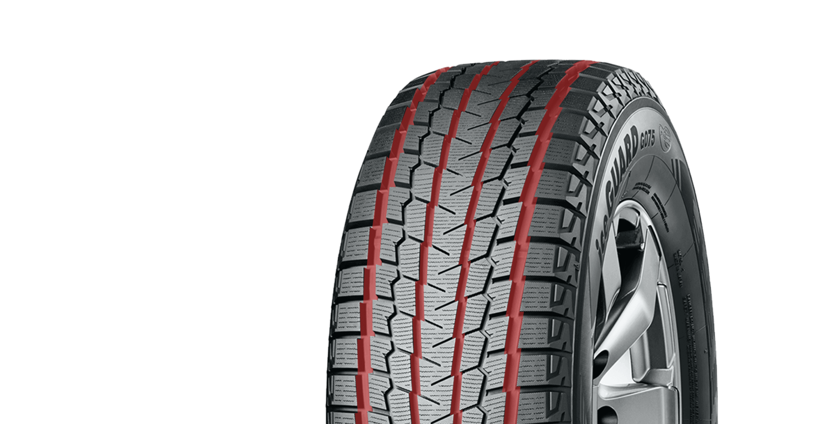 ZIG-ZAG SHAPED  MAIN GROOVES