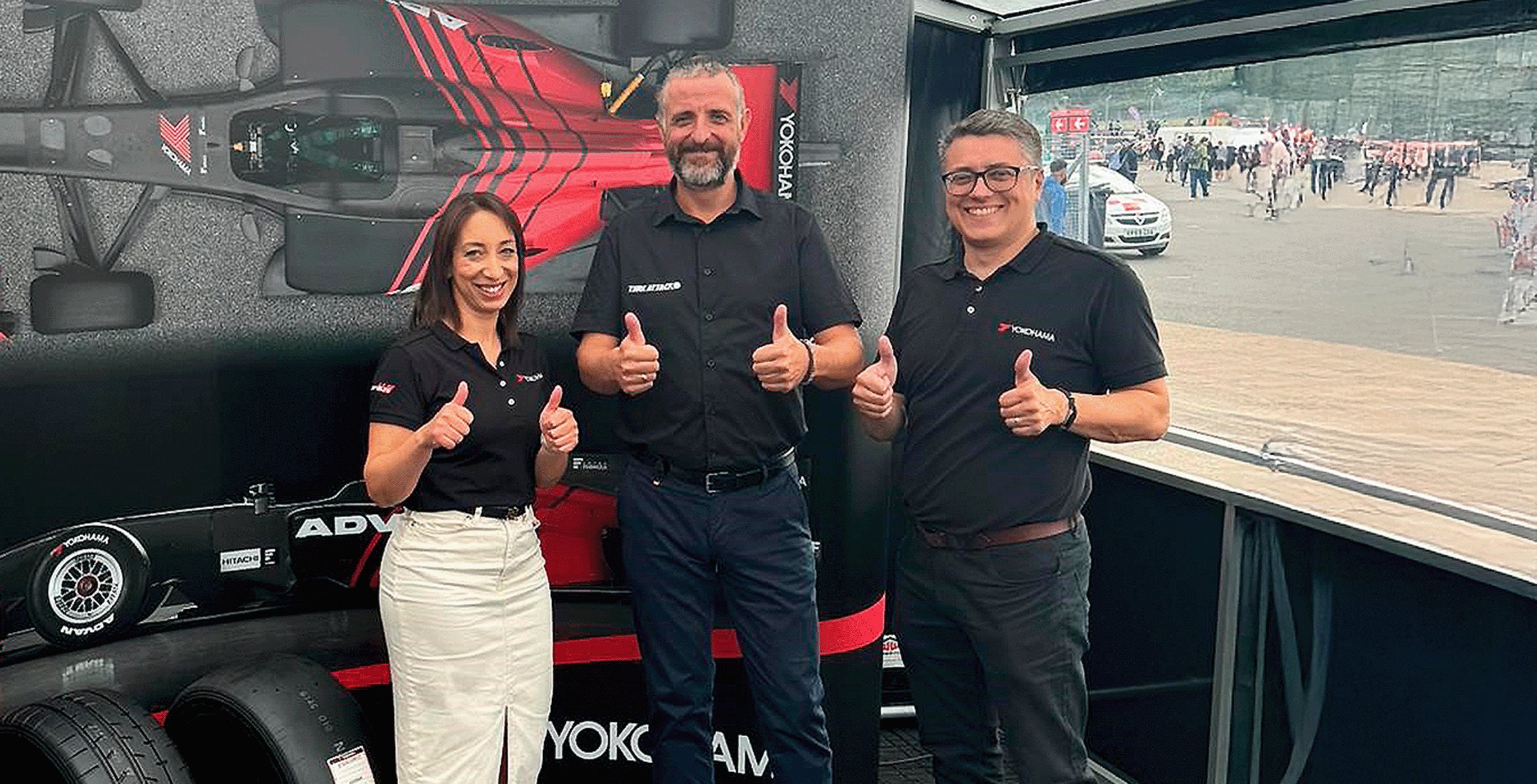 YOKOHAMA signe un contrat de pneus et de sponsoring de trois ans avec Time Attack